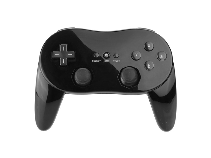 Wii Classic -ohjain (musta)