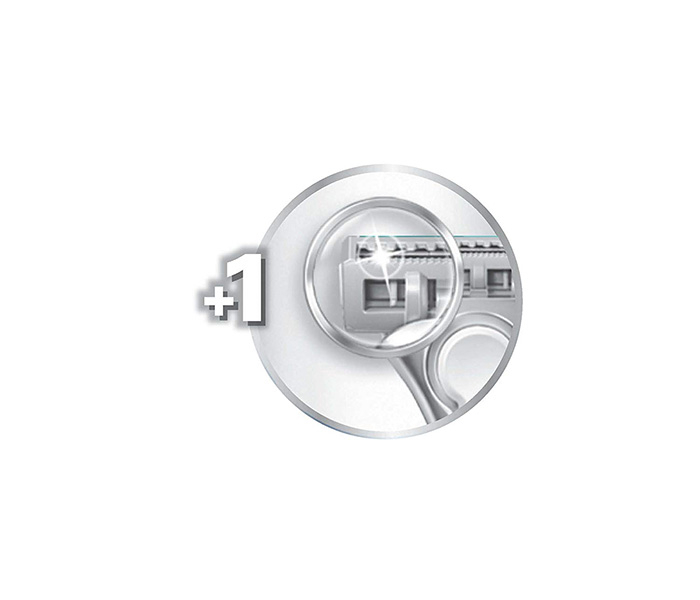 Wilkinson Sword Quattro Partahöylä ja Terät, 4 -pakkaus