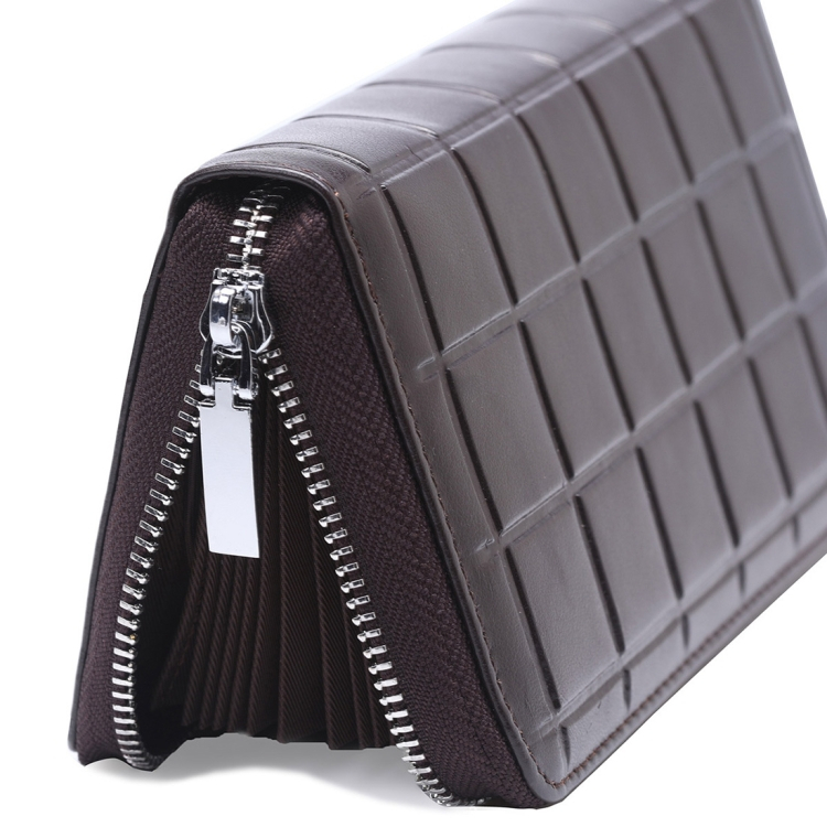 Antimagneettinen RFID-lompakko naisille (ruskea)