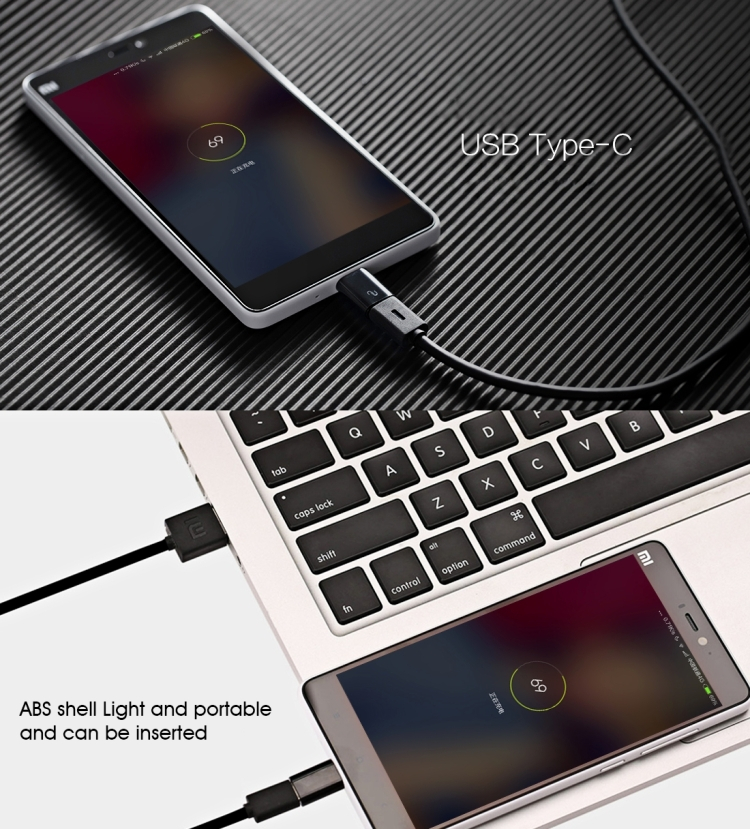 Xiaomi MicroUSB ‐ USB-C adapteri