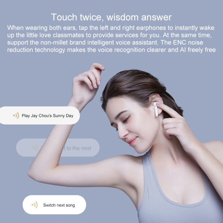 Xiaomi Air Mi True Bluetooth kuulokkeet (Valkoinen)