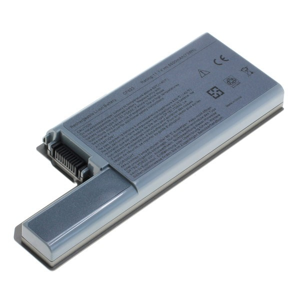 Dell Latitude D531 / D820 yhteensopiva akku, 6600mAh (harmaa)