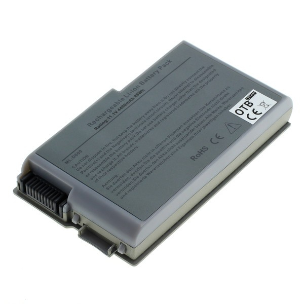 Dell Inspiron 500m / 600m sarja yhteensopiva akku, 4400mAh (harmaa)