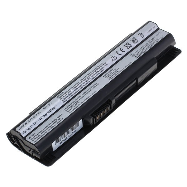 MEDION Akoya E6313, P6512, Mini E1311 yhteensopiva akku, 4400 mAh