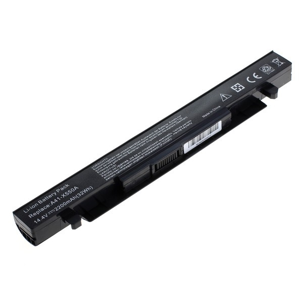 Asus A450 /A550 /F450 /F550 /F552 /K450 / A41-X550A yhteensopiva akku, 2200mAh