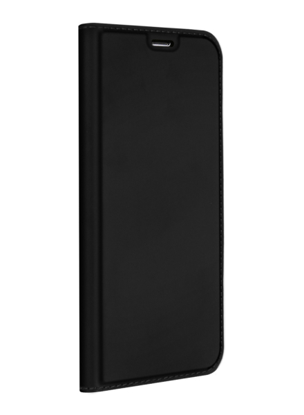Huawei Honor 8X nahkainen suojakotelo (Musta/Harma)