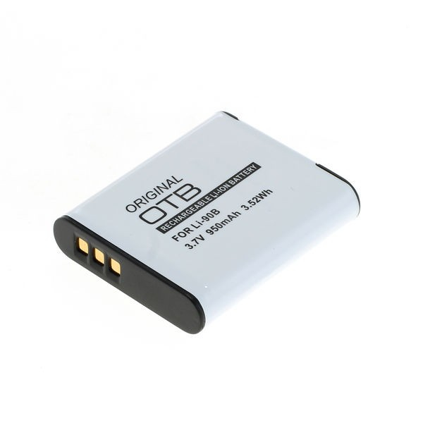 Olympus Li-90B yhteensopiva akku, 950 mAh