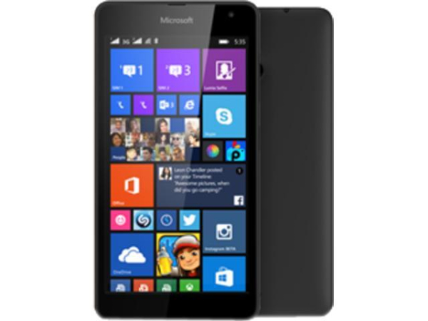 Kunnostettu Microsoft(Nokia) Lumia 535, 8 Gt, musta