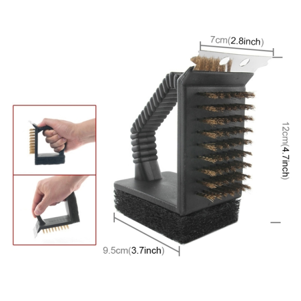Kuparinen BBQ grilliharja 3-in-1