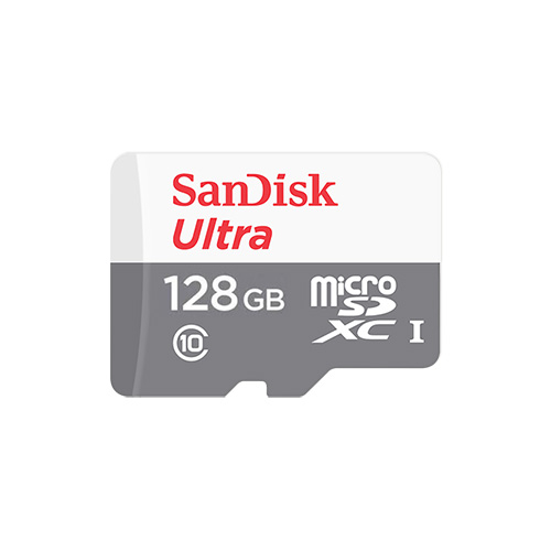 SanDisk 128 Gt Ultra MicroSDXC muistikortti, Class 10, 80 mb/s