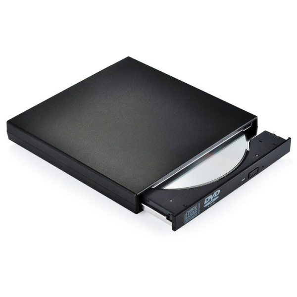 USB Slim optinen asema (DVD) (Musta)