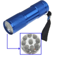 9 LED Mini Portable Flashlight(Dark Blue)