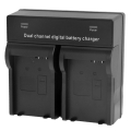 Dual Channel Digital Battery Charger for Canon LP-E8