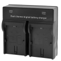 Dual Channel Digital Battery Charger for Canon LP-E6