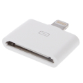 Colorful Series 30 Pin Female to Male Adapter for iPhone 5, iPad mini / mini 2 Retina, iPod Touch 5 (White)
