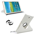 Litchi Texture 360 Degree Rotation Leather Case with 2 Gears Holder & Sleep / Wake-up Function for Samsung Galaxy Tab S 8.4 / T700(White)