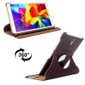 Litchi Texture 360 Degree Rotation Leather Case with 2 Gears Holder & Sleep / Wake-up Function for Samsung Galaxy Tab S 8.4 / T700(Brown)