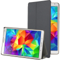 Frosted Texture Flip Leather Case with Holder for Samsung Galaxy Tab S 8.4 / T700 (Grey)