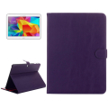 Horizontal Flip Leather Case with Holder for Samsung Galaxy Tab 4 10.1 / SM-T530 (Purple)