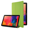 Frosted Texture Flip Leather + Transparent Trosted Plastic Case with Holder for Samsung Galaxy Note & Tab Pro 12.2 / P900 / T900  (Green)