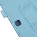 Samsung Galaxy Tab 4 10.1 -nahkainen suojakotelo (Sininen)
