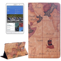 World Map Pattern Flip Leather Case with Holder for Samsung Galaxy Tab S 8.4 / T700, Random Delivery (Brown)