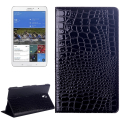 Crocodile Texture Flip Leather Case with Holder for Samsung Galaxy Tab S 8.4 / T700(Black)