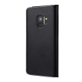 Samsung Galaxy S9 nahkakotelo (musta)