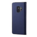 Samsung Galaxy S9 nahkakotelo (sininen)