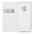 Samsung Galaxy S9 nahkakotelo (valkoinen)