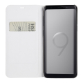 Samsung Galaxy S9 nahkakotelo (valkoinen)