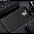 Huawei Honor 6A hiilikuitu suojakuori (musta)