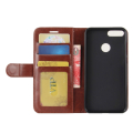 Huawei P smart lompakkokotelo, ruskea