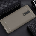 Nokia 8 hiilikuitu suojakuori (harmaa)
