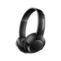 PHILIPS BASS+ Wireless On Ear Headphone SHB3075, black