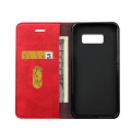Samsung Galaxy S8 nahkakotelo, punainen