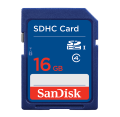 Sandisk 16Gt SecureDigital SDHC Class 4 muistikortti