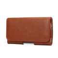 Universal flip leather case with belt clip