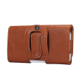 Universal flip leather case with belt clip