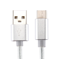 USB-C / USB-A data- ja latauskaapeli, 1m 