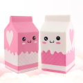 Squishy Milk Carton Soft Toy, 3 pcs