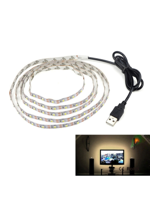 USB LED-valonauha television, 3 m, lämmin valkoinen
