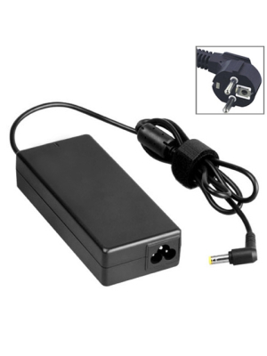 EU Plug AC Adapter 19V 4.74A 90W for HP COMPAQ Notebook, Output Tips: 5.5 x 2.5mm