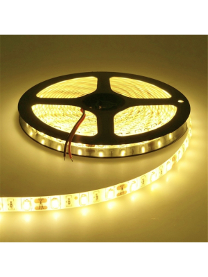 LED-valonauha, 5m, vedenkestävä, lämmin valkoinen