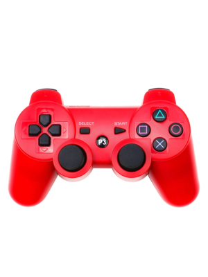 Langaton peliohjain PS3:lle, punainen