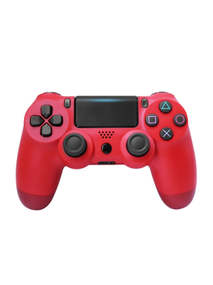PS4 yhteensopiva langaton peliohjain, punainen