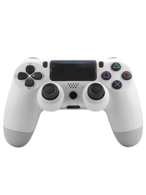 PS4 yhteensopiva langaton peliohjain, valkoinen