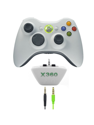 Xbox 360 Headset Adapteri, musta