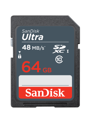 SanDisk ULTRA SDXC muistikortti 64 Gt, class 10
