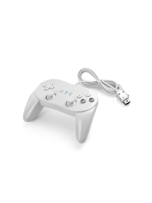 Wii Classic -ohjain (valkoinen)